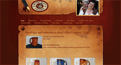 Desktop Screenshot of boarsheadleather.com